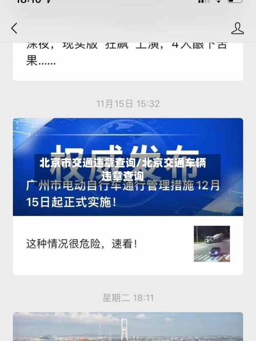 北京市交通违章查询/北京交通车辆违章查询-第3张图片